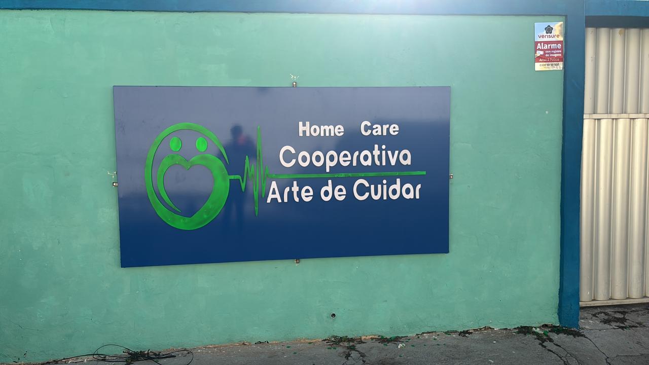 Fachada da Cooperativa Arte de Cuidar Home Care